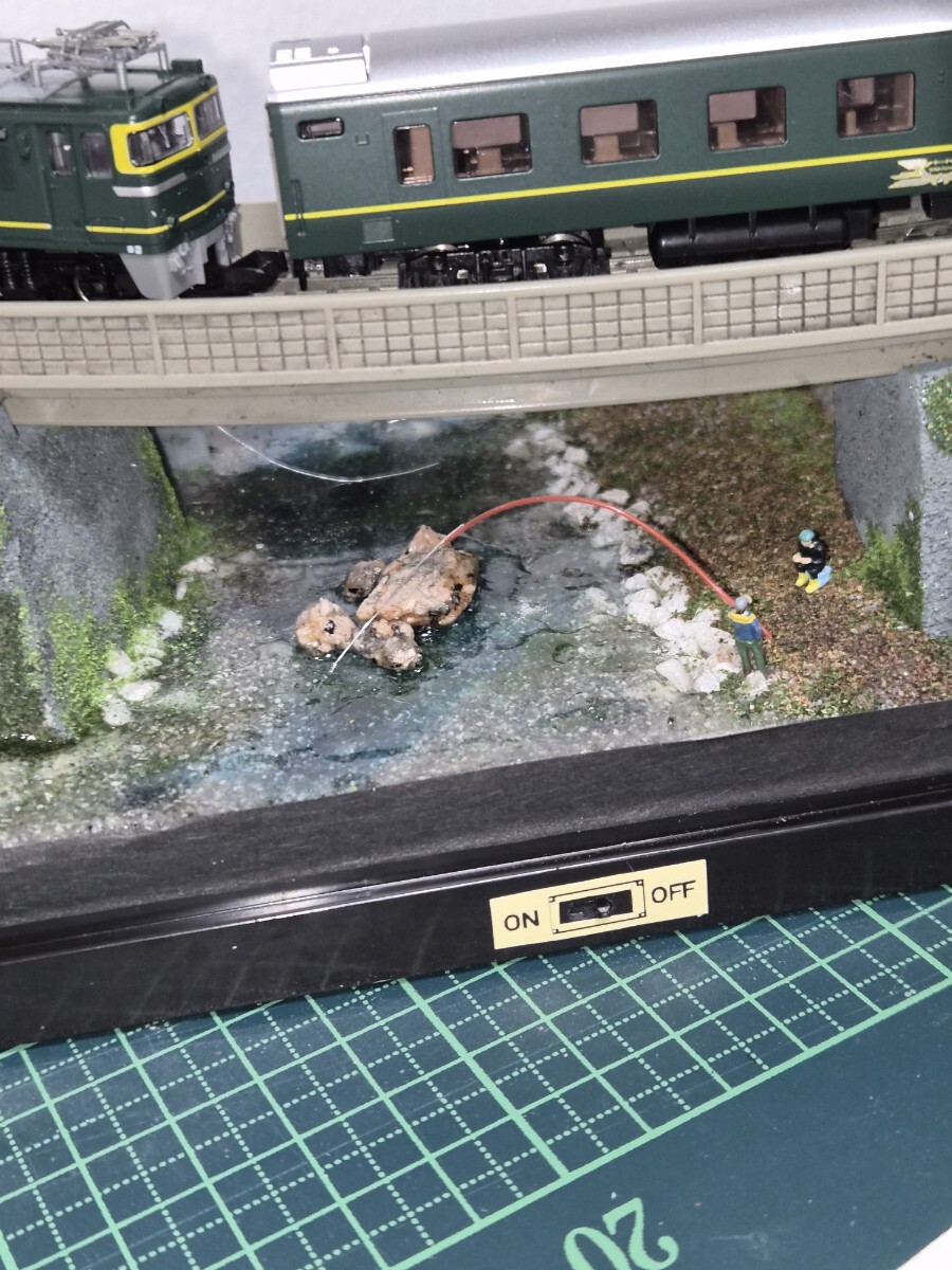 鉄道模型 ジオラマ 車両展示台_画像8