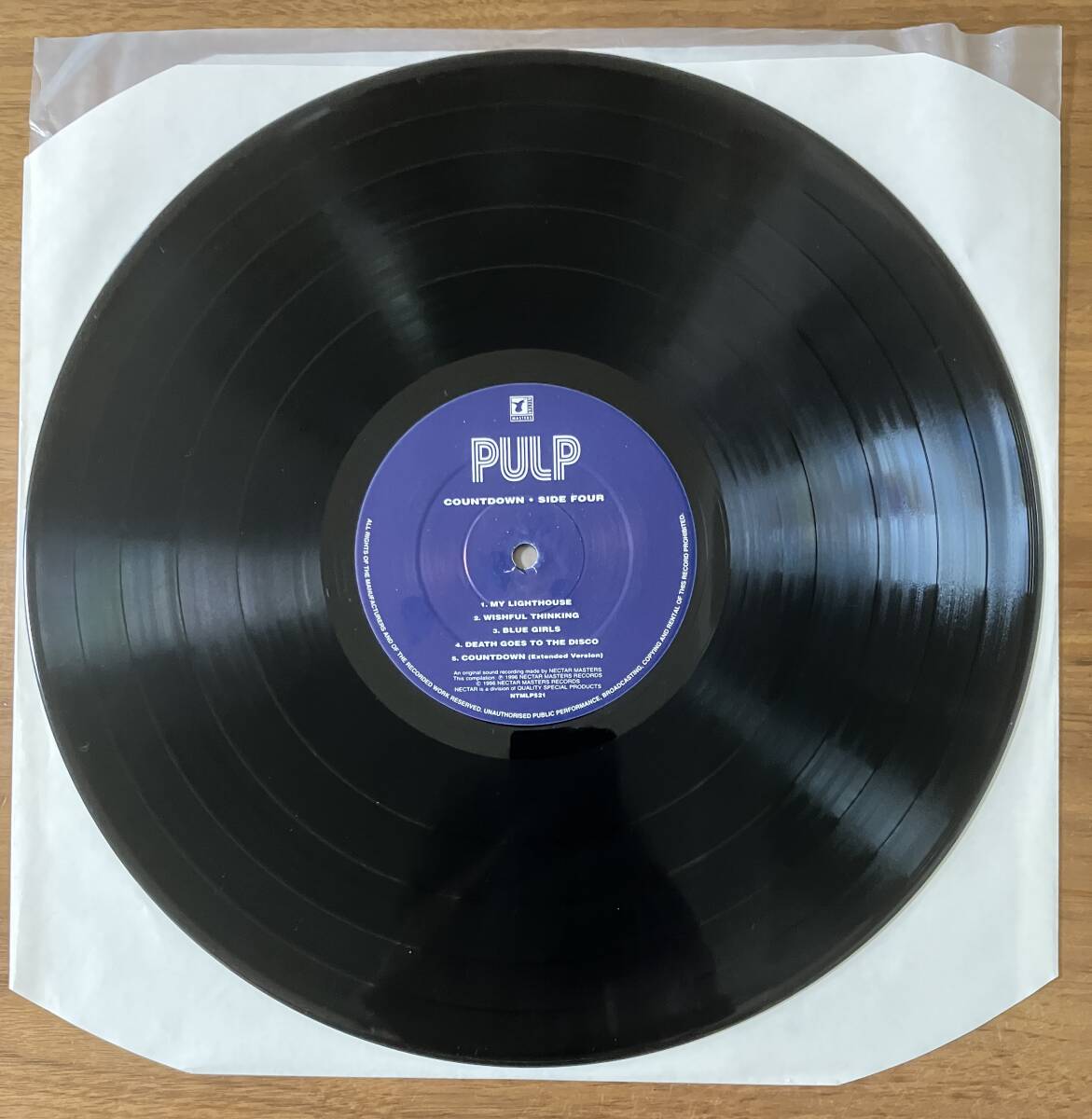 【 良好・UK盤・レア 】PULP COUNTDOWN 1992-1983 パルプ カウントダウン NTMLP521 5023660009119 vinyl LP レコード oasis blur_画像10