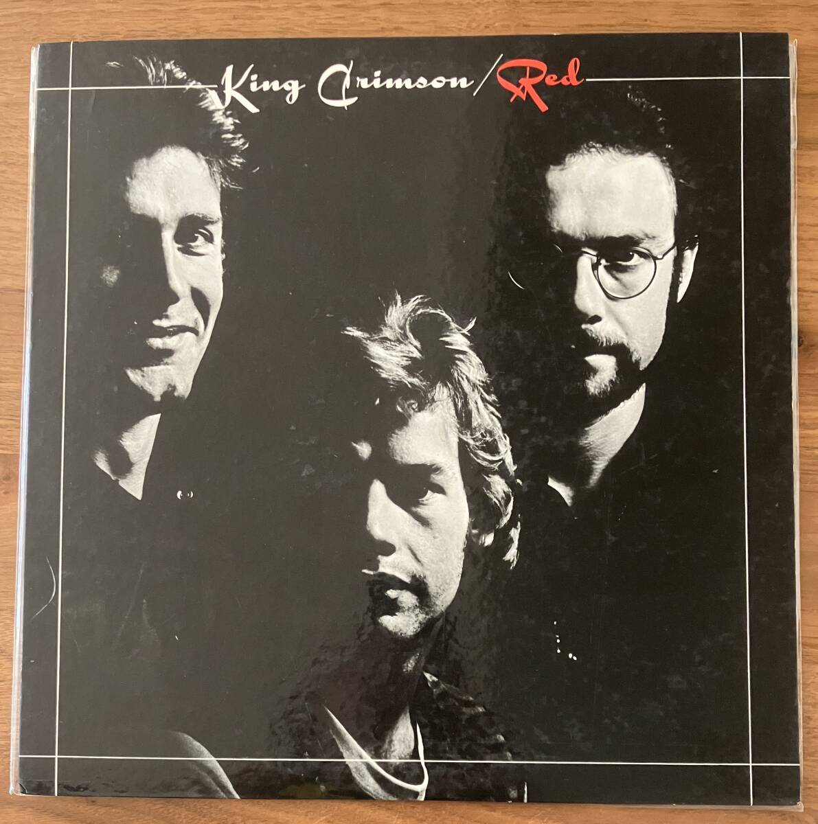 【 国内盤 】キング・クリムゾン 「レッド」 レコード KING CRIMSON 「RED」 LP record P-8512A Atlantic_画像1