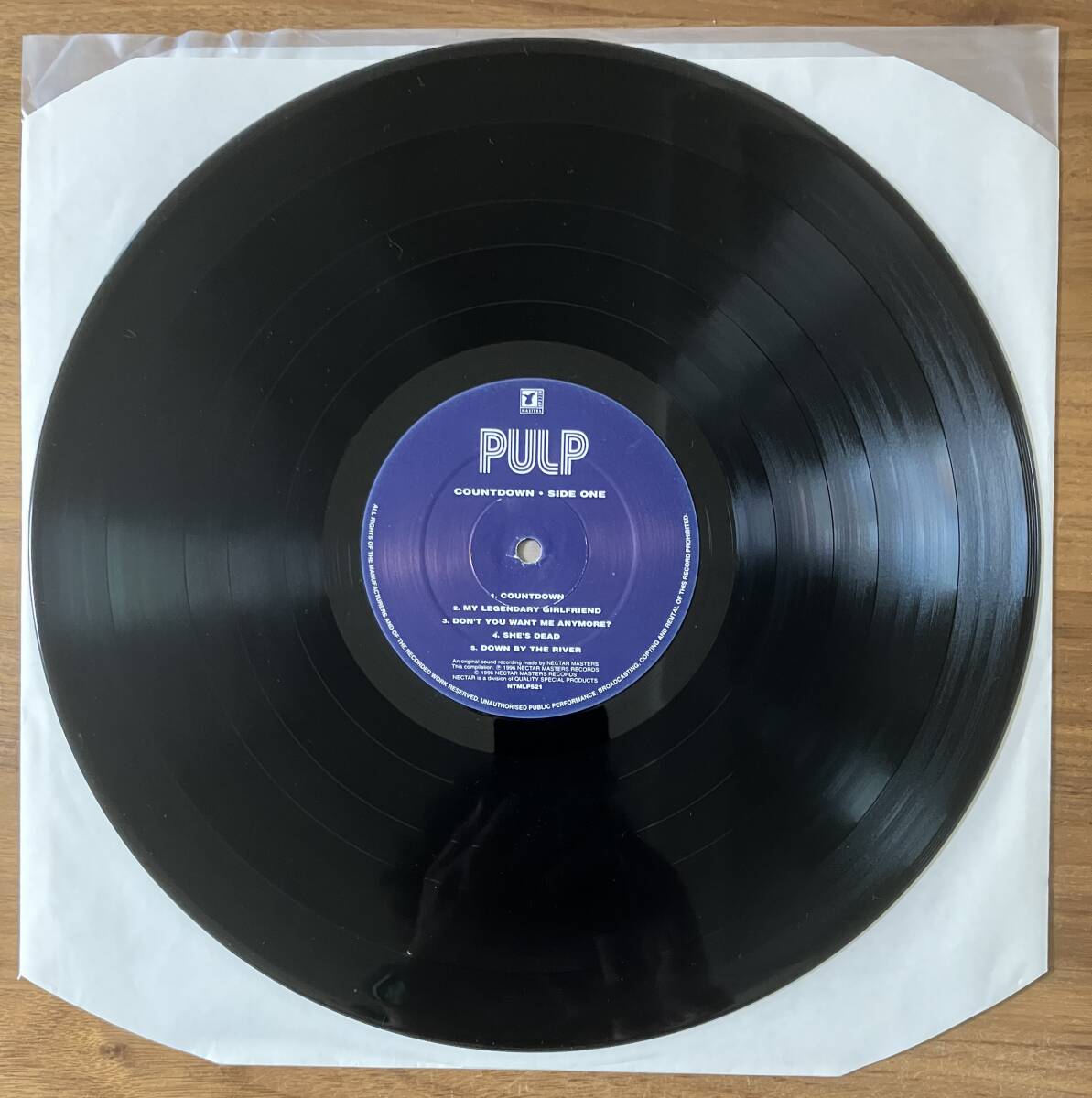 【 良好・UK盤・レア 】PULP COUNTDOWN 1992-1983 パルプ カウントダウン NTMLP521 5023660009119 vinyl LP レコード oasis blur_画像7