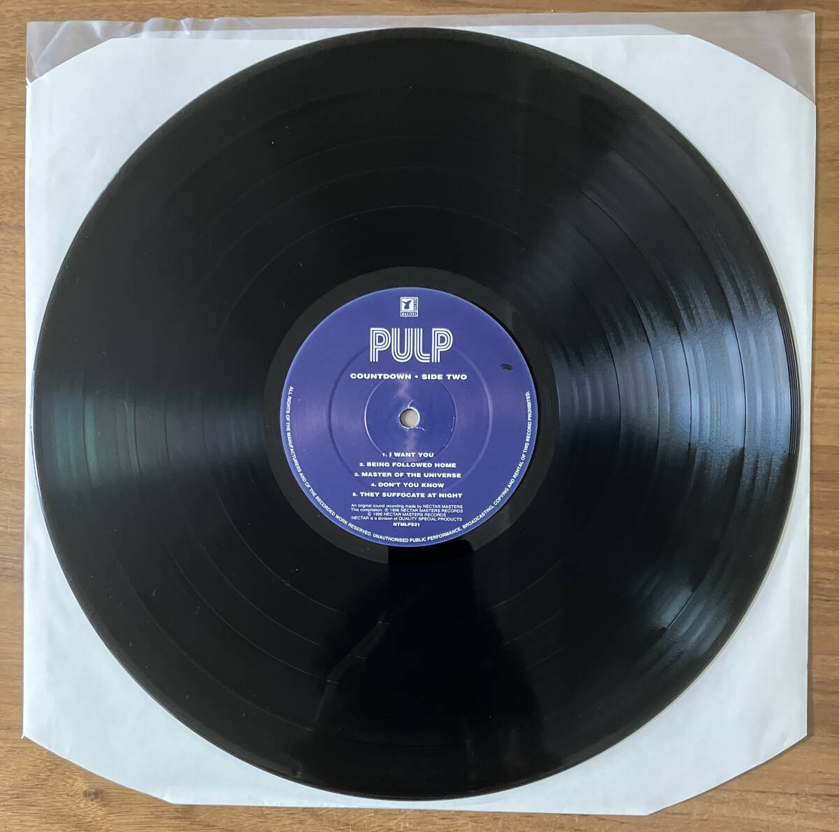 【 良好・UK盤・レア 】PULP COUNTDOWN 1992-1983 パルプ カウントダウン NTMLP521 5023660009119 vinyl LP レコード oasis blur_画像8