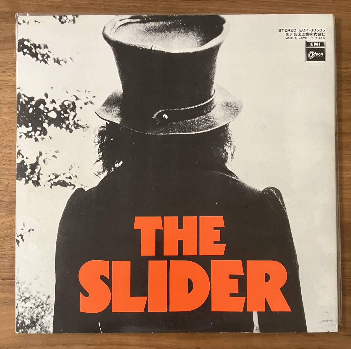 【良好 ・帯付き】T・REX 「THE SLIDER」 T・レックス 「ザ・スライダー」 LP レコード EOP-80565 Odeon_画像2