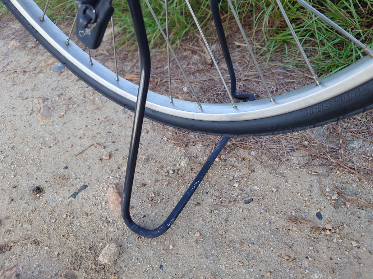 電動自転車 アルベルトe 26インチ ジュエルDブルー ブリヂストン 2022年モデル バッテリー有り&スペアタイヤ前後輪等おまけカスタム品付き_画像10