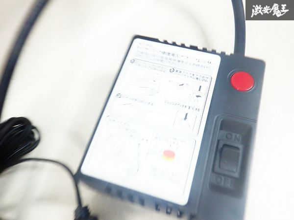 【未使用 】 純正 パンク修理 キット タイヤ空気充填 車載工具 コンプレッサー エアコンプレッサー 応急 単体 1個 棚C7_画像7