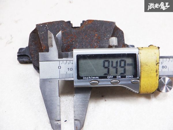残量あり♪ BMW 純正 G20 G21 320i 318i 3シリーズ リア ブレーキ パッド 残量:約9.4mm 棚A2_画像2