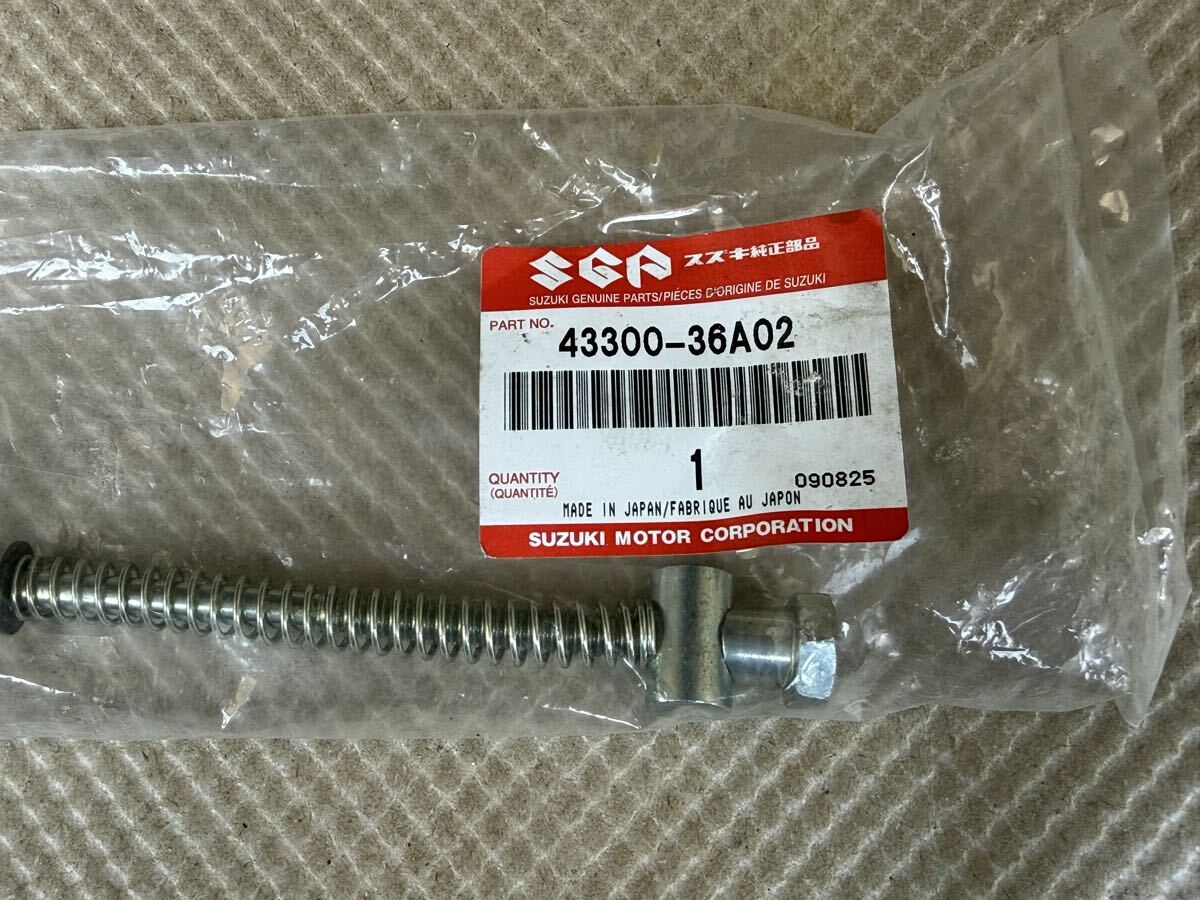 【純正新品】初代RG125Γ リヤブレーキロッド_画像1