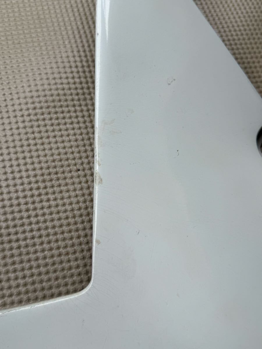 【左右セット】RG400Γ RG500Γ共通 サイドカバー 白（塗装綺麗） の画像7