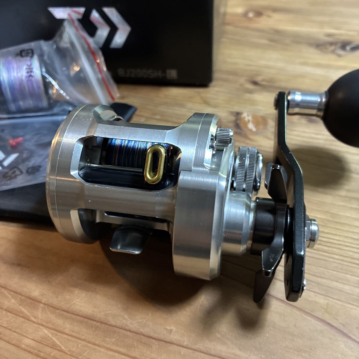 DAIWA ダイワ　15キャタリナ　BJ200SH L 左ハンドル　 SALTIGA Catalina ソルティガ　コンクエスト　201 301 オシアジガー_画像3