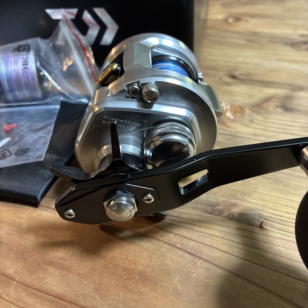 DAIWA ダイワ　15キャタリナ　BJ200SH L 左ハンドル　 SALTIGA Catalina ソルティガ　コンクエスト　201 301 オシアジガー_画像4