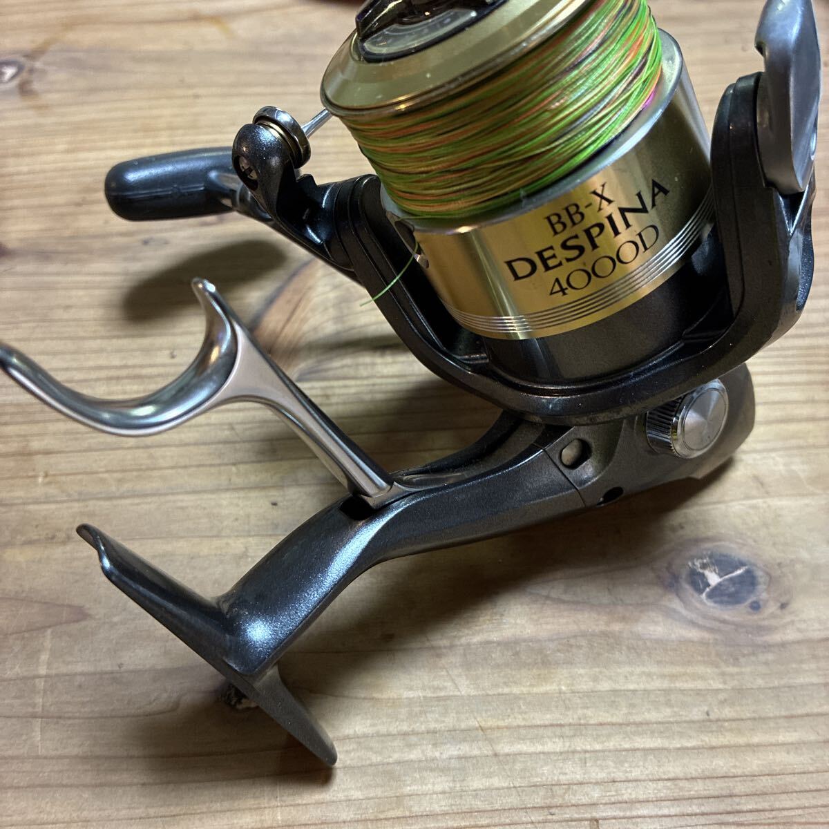 シマノ SHIMANO 06BB-X デスピナ　DESPINA 4000D レバーブレーキリール　グレ　チヌ　シーバス　シロイカ　ケンサキイカ ダイワ_画像8