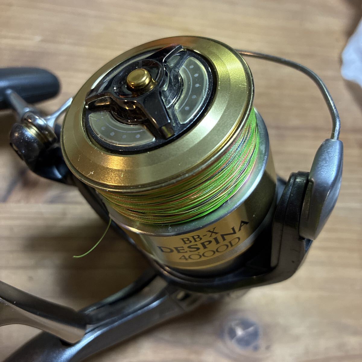 シマノ SHIMANO 06BB-X デスピナ　DESPINA 4000D レバーブレーキリール　グレ　チヌ　シーバス　シロイカ　ケンサキイカ ダイワ_画像9