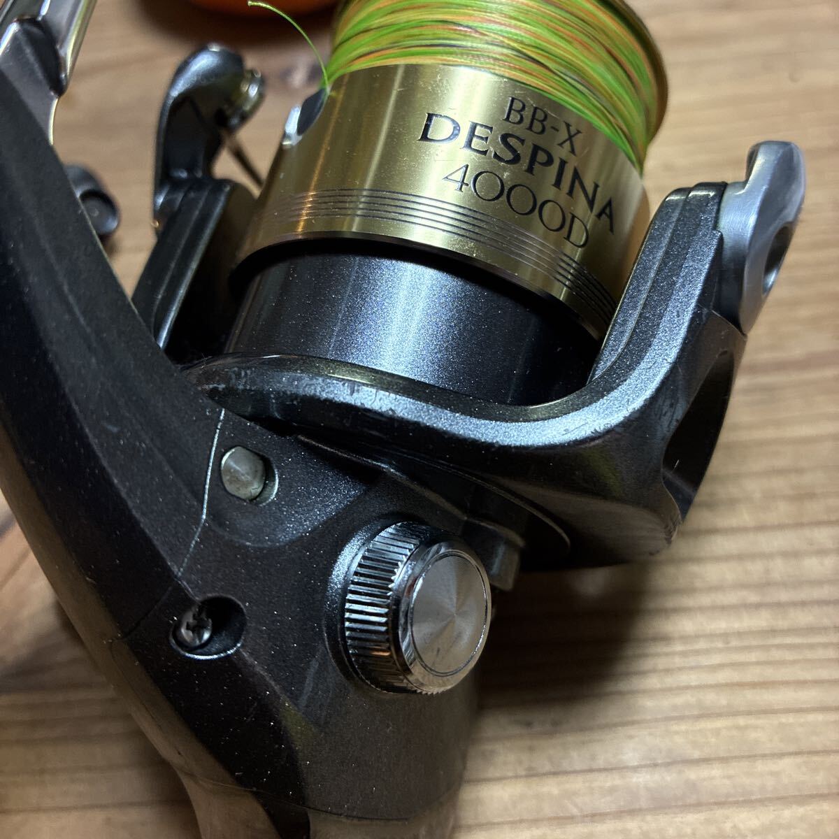 シマノ SHIMANO 06BB-X デスピナ　DESPINA 4000D レバーブレーキリール　グレ　チヌ　シーバス　シロイカ　ケンサキイカ ダイワ_画像10