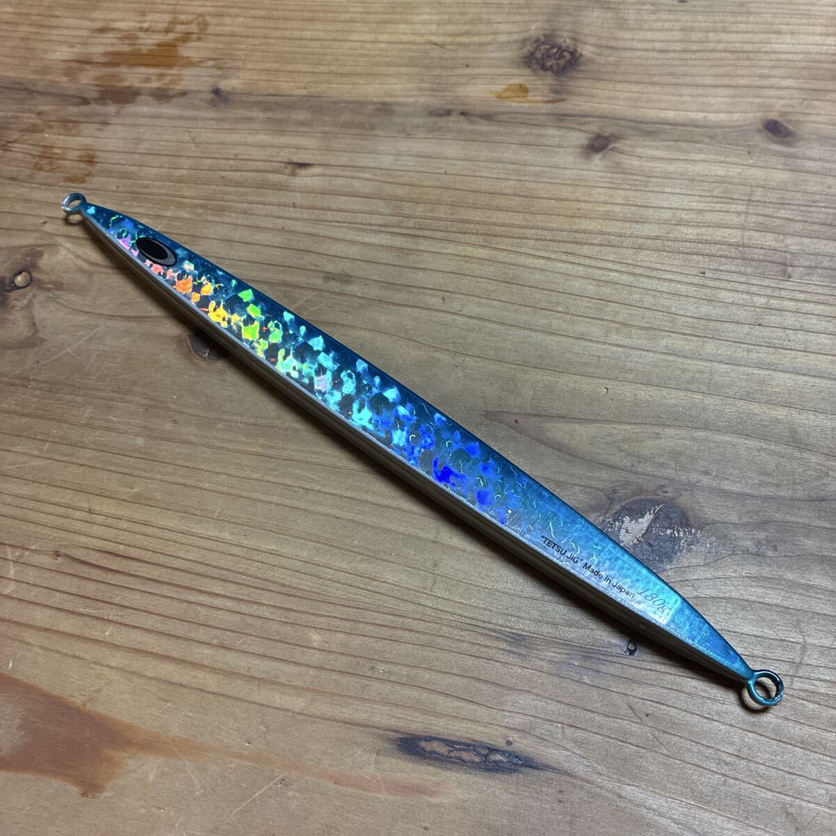 ネイチャーボーイズ　スイムライダー　180ｇ　ブルーシルバー　 ブルーホロ　スロージギング ヒラマサ 青物　ブリ　 キングスラッシャー_画像1