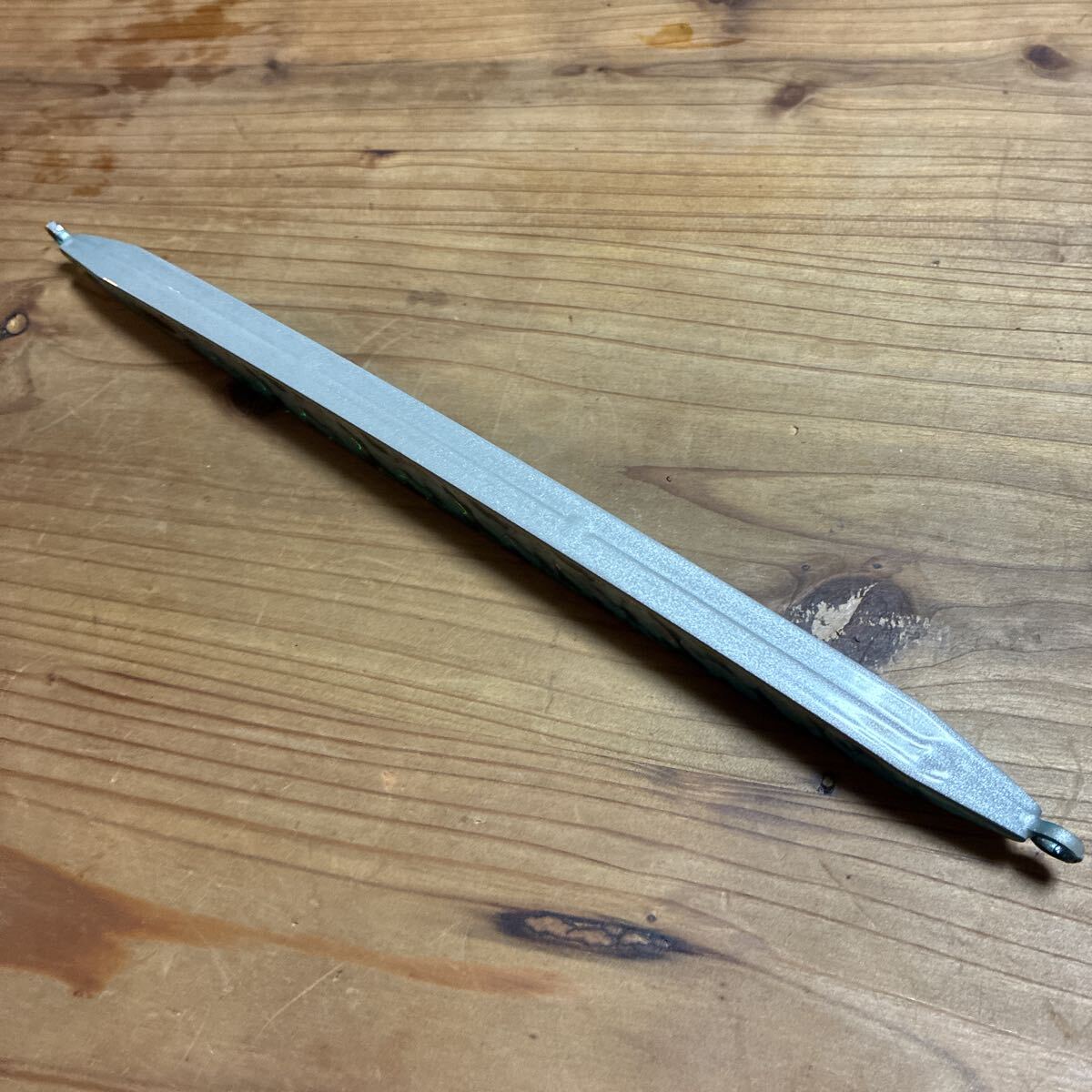 ネイチャーボーイズ　スイムライダー　180ｇ　ブルーシルバー　 ブルーホロ　スロージギング ヒラマサ 青物　ブリ　 キングスラッシャー_画像3