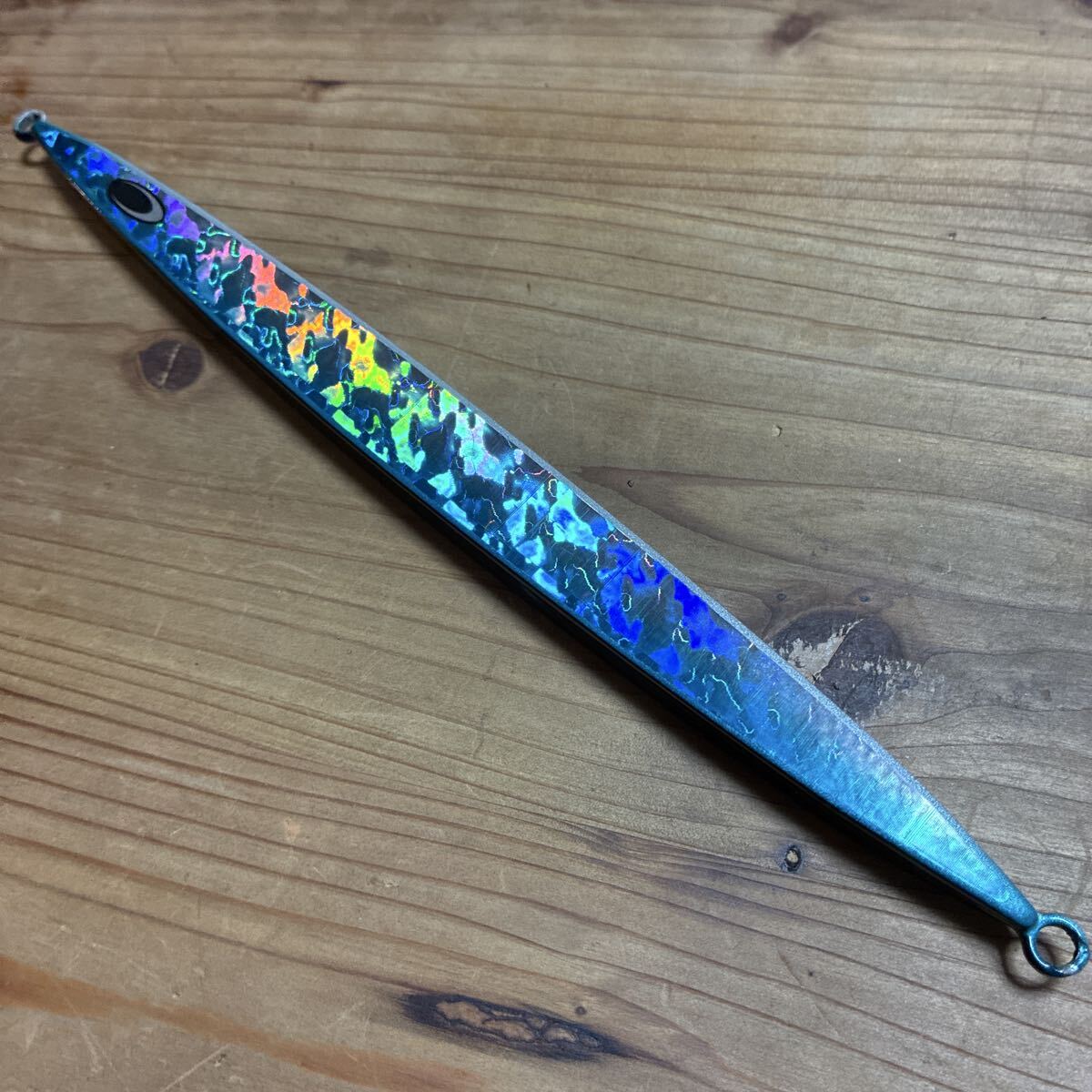 ネイチャーボーイズ　スイムライダー　180ｇ　ブルーシルバー　 ブルーホロ　スロージギング ヒラマサ 青物　ブリ　 キングスラッシャー_画像4