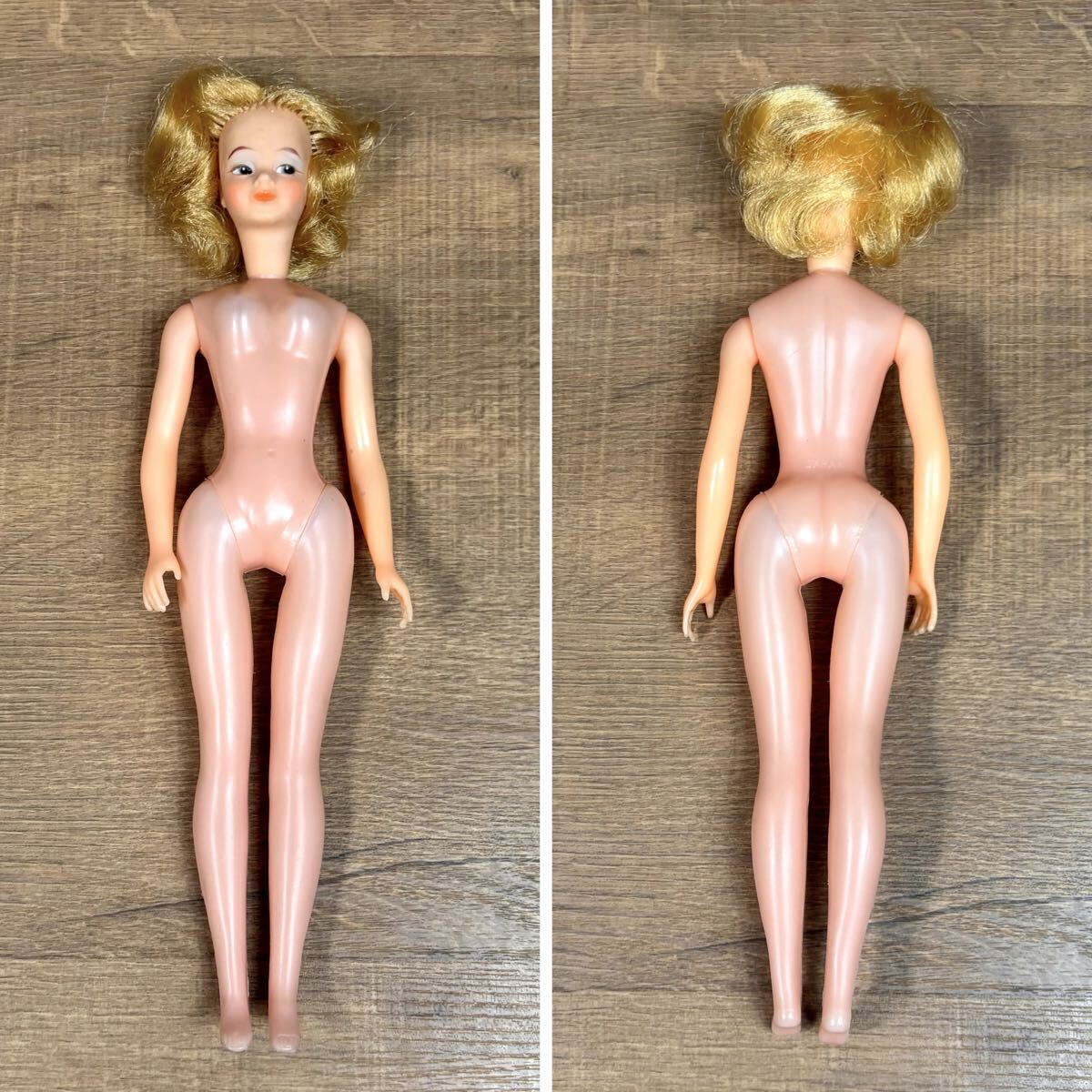 JAPAN 刻印 着せ替え人形 昭和レトロ 詳細不明 全長29cm 当時物 リカちゃん バービー タミーちゃん ドール ヴィンテージ_画像5