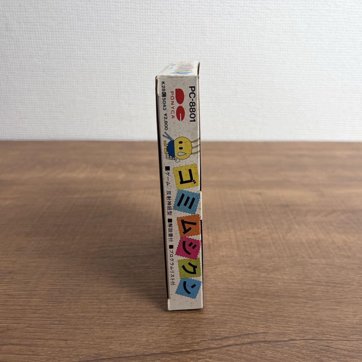 ценный PC-8801 мусор msikn кассетная лента версия PONYCAponika retro игра soft PC88 BASIC механизм язык Showa Retro работоспособность не проверялась Junk