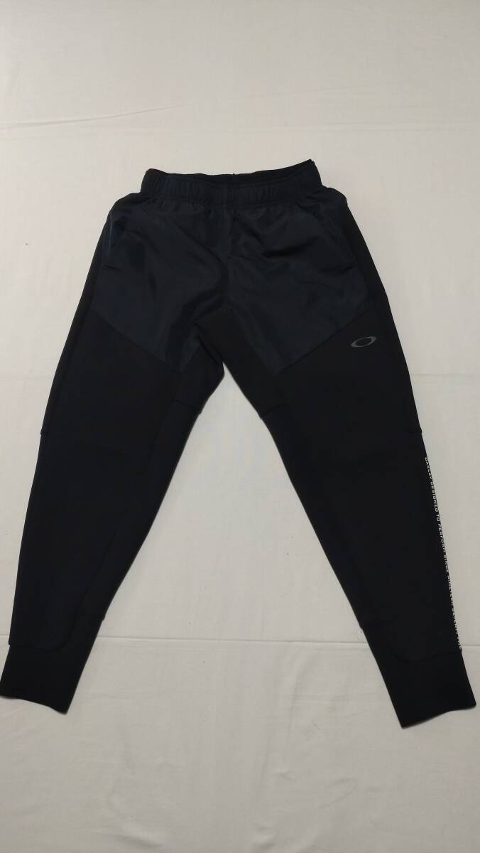 OAKLEY オークリー ウインド 3rd-G Zero Warm DualPants1.0 ジャージ ナイロン ロングパンツ size S ブラック 美品 422496JP_画像1