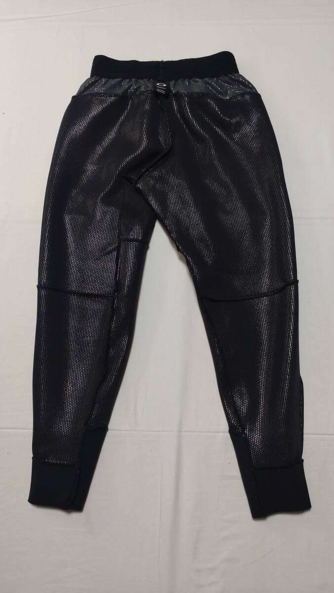 OAKLEY オークリー ウインド 3rd-G Zero Warm DualPants1.0 ジャージ ナイロン ロングパンツ size S ブラック 美品 422496JP_画像4