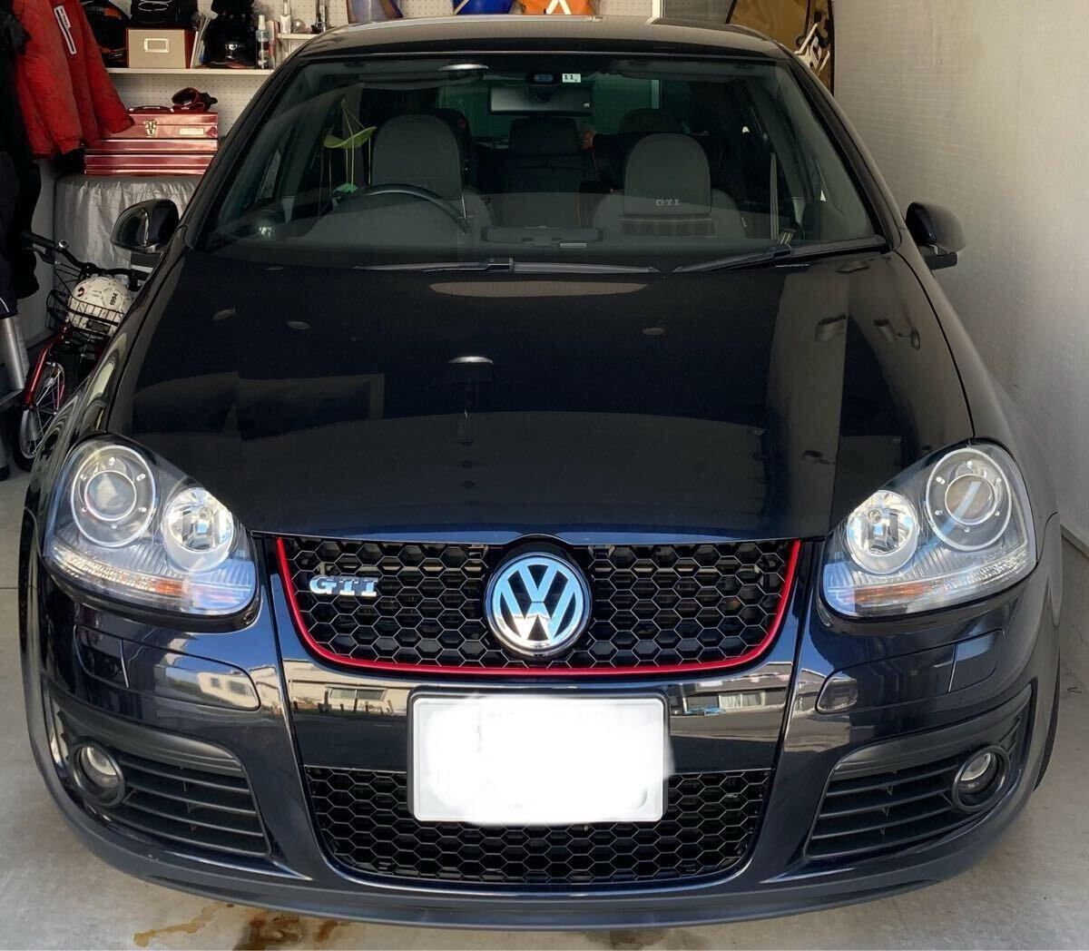 VW ゴルフ5 サイドベントグリル GTI GT-Tsi 左右セット フォグランプカバー_画像6