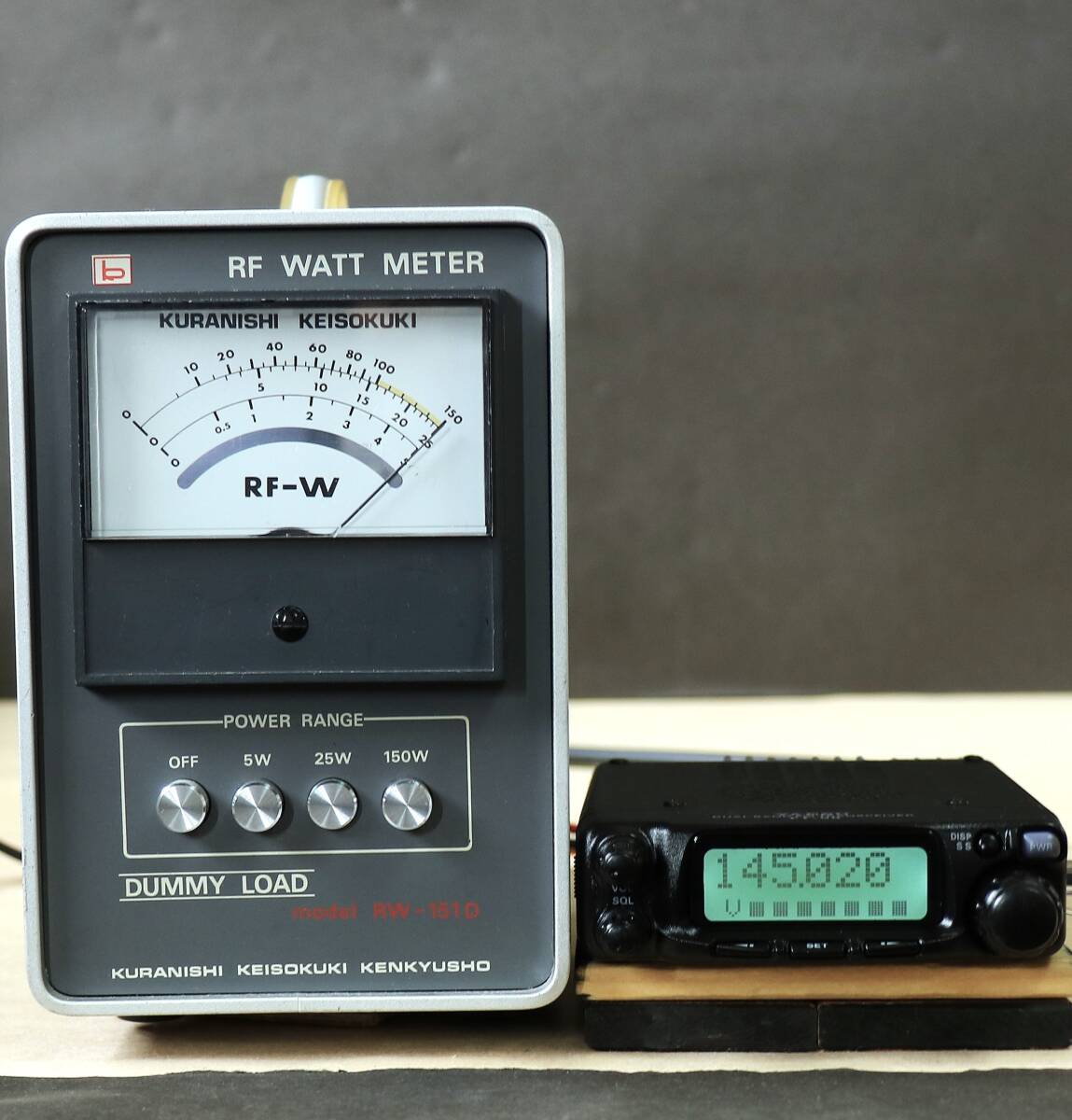 ※超コンパクト YAESU ヤエス FT-90 145/430MHz ２バンドモービル 20W機 ( FT-4800 FT-4900 TM-732 TM-733 IC-2350 )_画像6