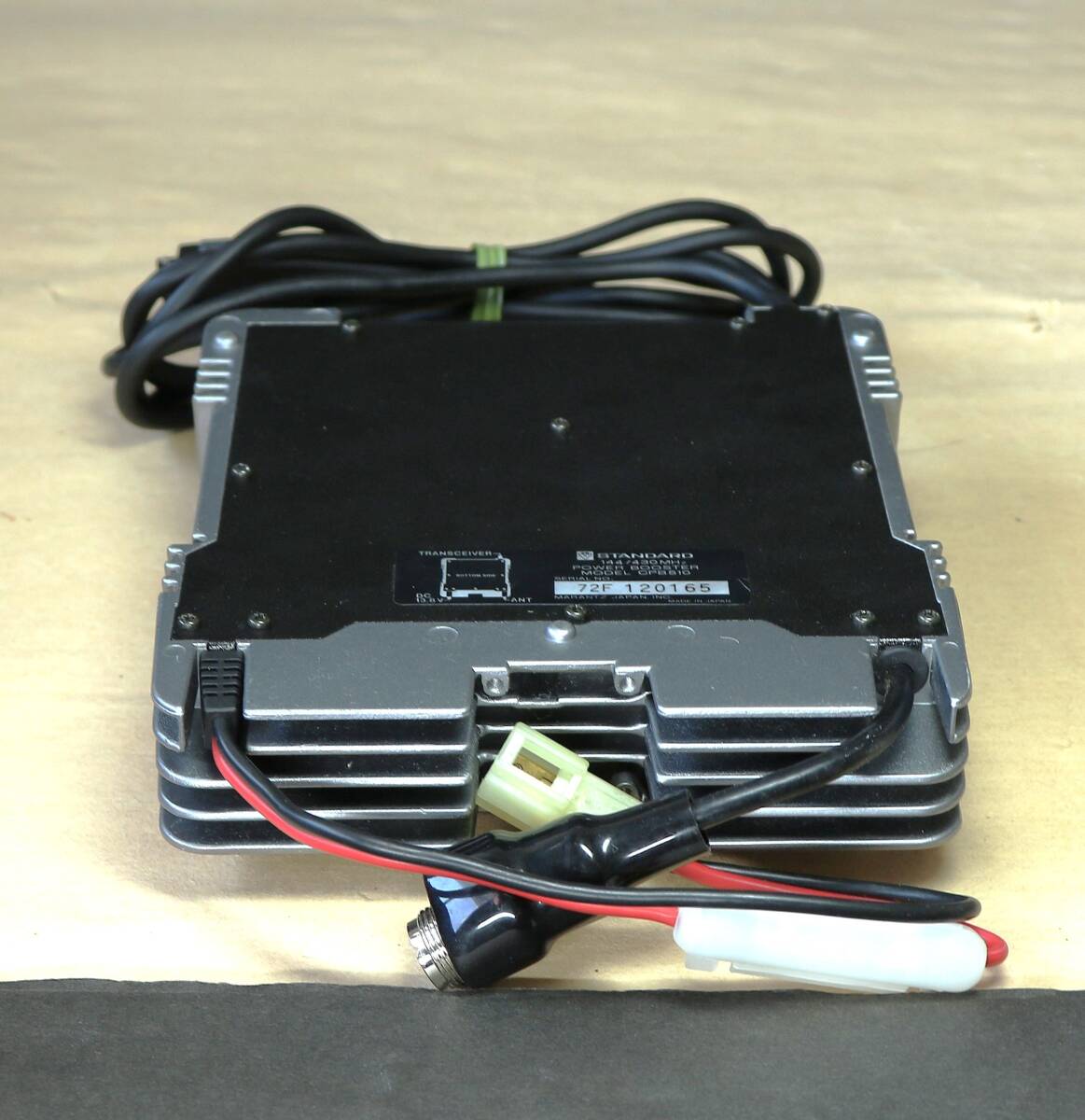 STANDARD スタンダード CPB510 145/430MHz FM パワーブースター ダブルバンドハンディー用 (C510 C710)_画像2