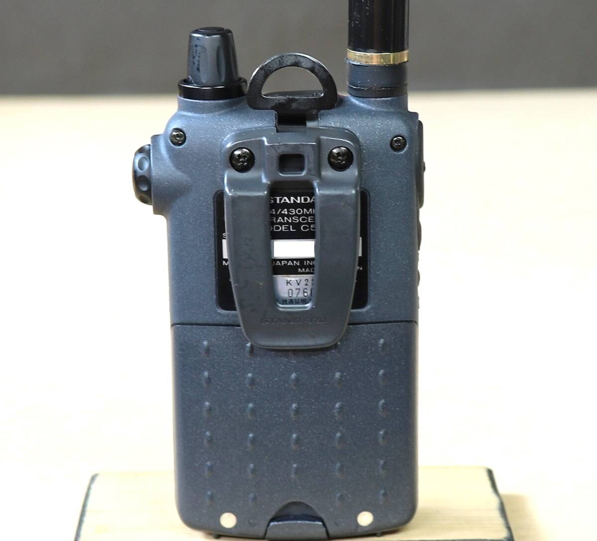 美品！STANDARD スタンダード C510 145/430/MHz トーンスケルチ内蔵、ダブルバンドハンディー ワイド受信対応（C501）_画像8