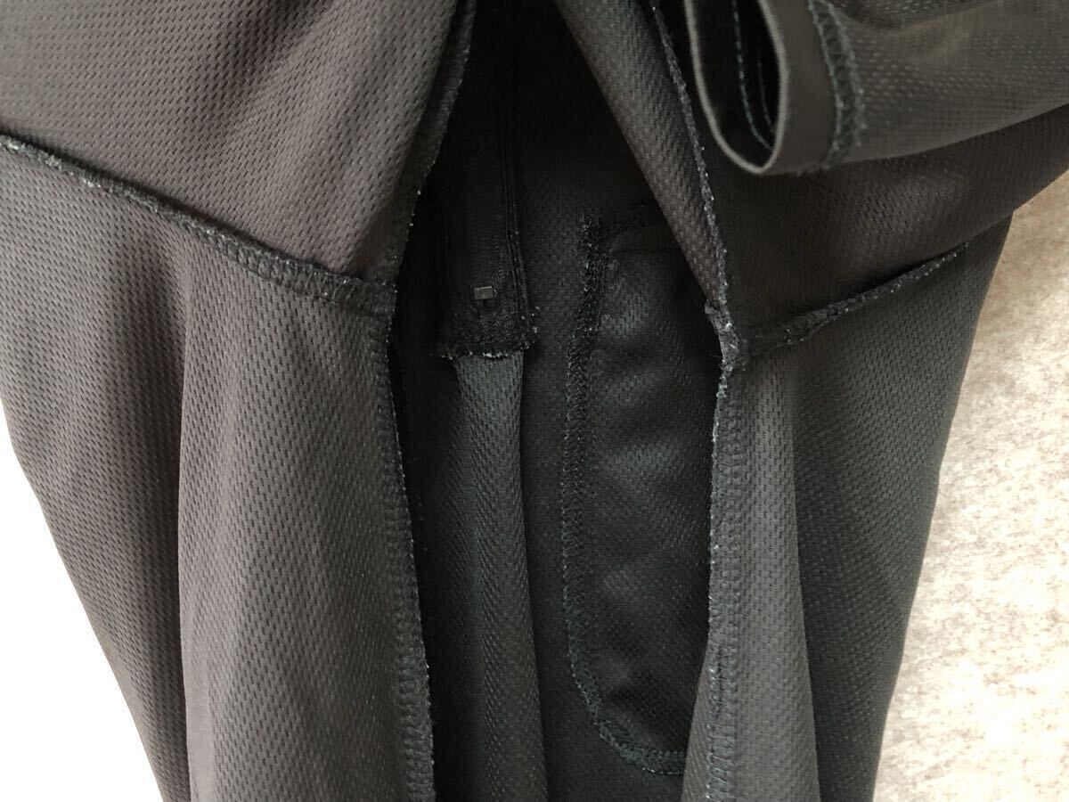 キムラスポーツ KIF サッカー レフェリー 審判 半袖 ハーフジップ シャツ Lサイズ ※1つワンペンマジックテープの蓋が欠損しています。_画像8