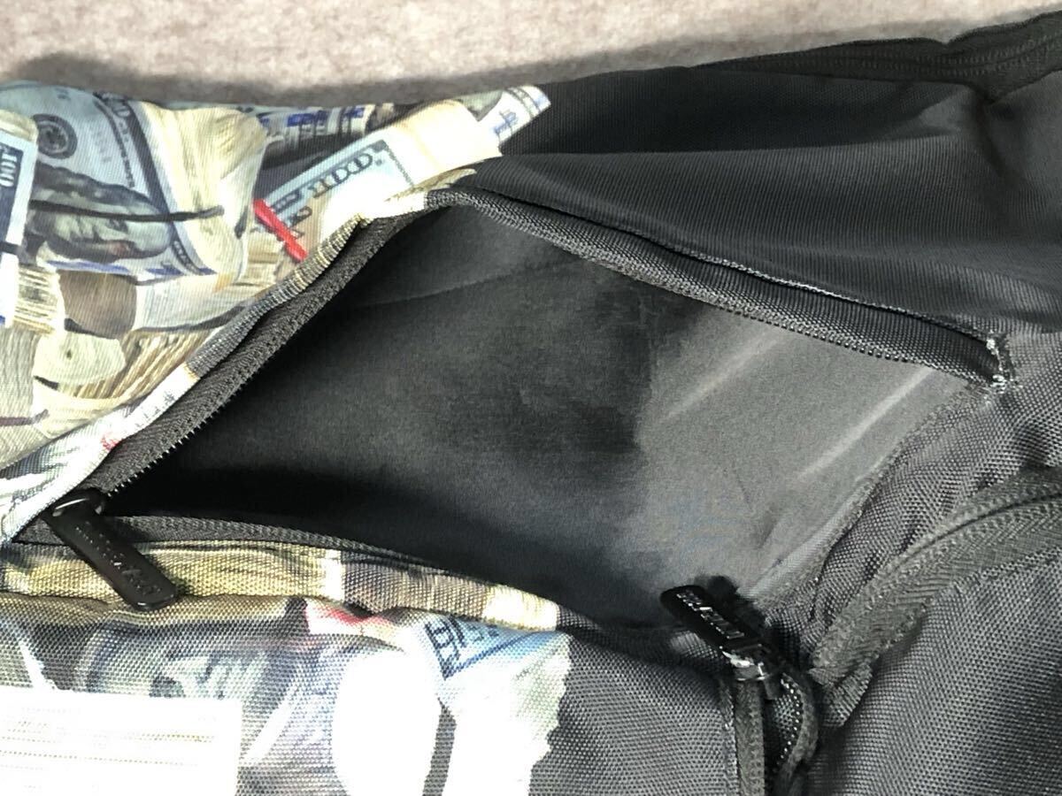 spray groumd スプレーグラウンド ドル札束 バックパック リュック ※タグ欠損_画像7