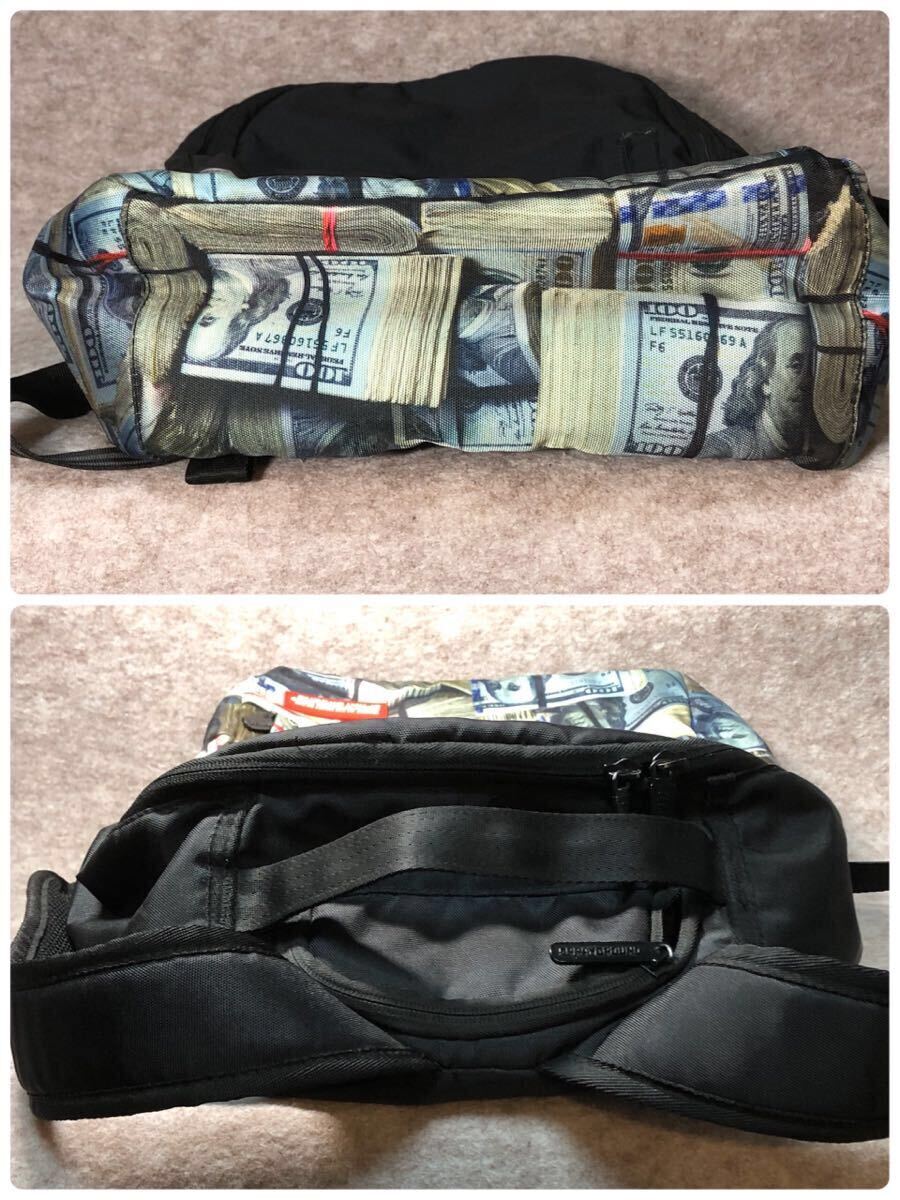 spray groumd スプレーグラウンド ドル札束 バックパック リュック ※タグ欠損_画像6