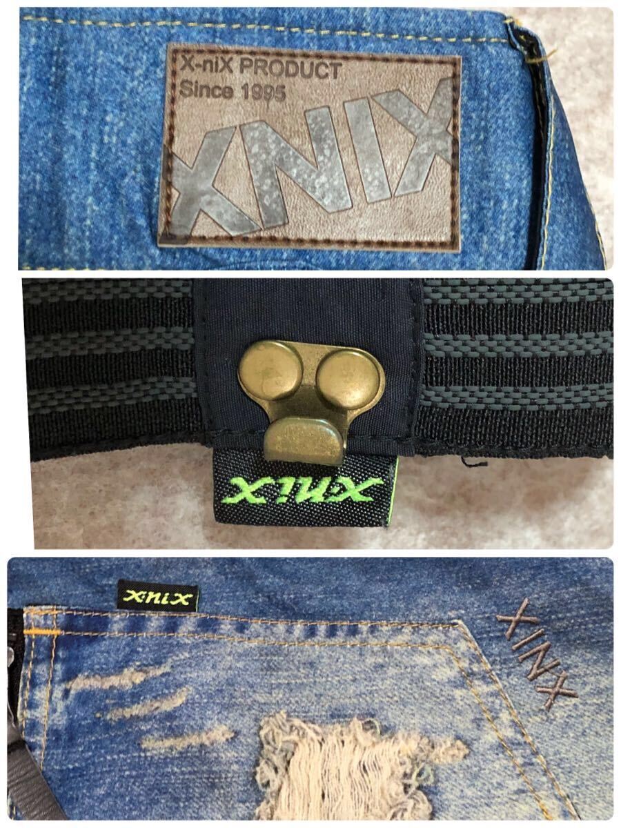 x-nix デニムプリント ジーンズプリント スノーボードパンツ USA Sサイズ 【JPN Mサイズ相当だと思います。】スノボ ウインタースポーツ_画像7