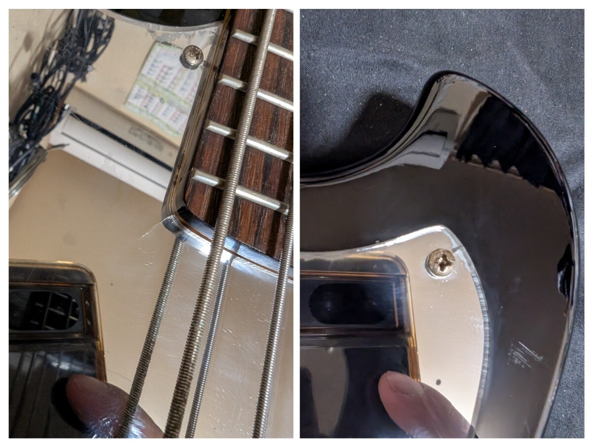 Grass Roots G-UT-46MS ミディアムスケール La'cryma Christi Acid black cherry Shuse 使用 検 ESP Edwards bass ball bear 関根史織_画像8