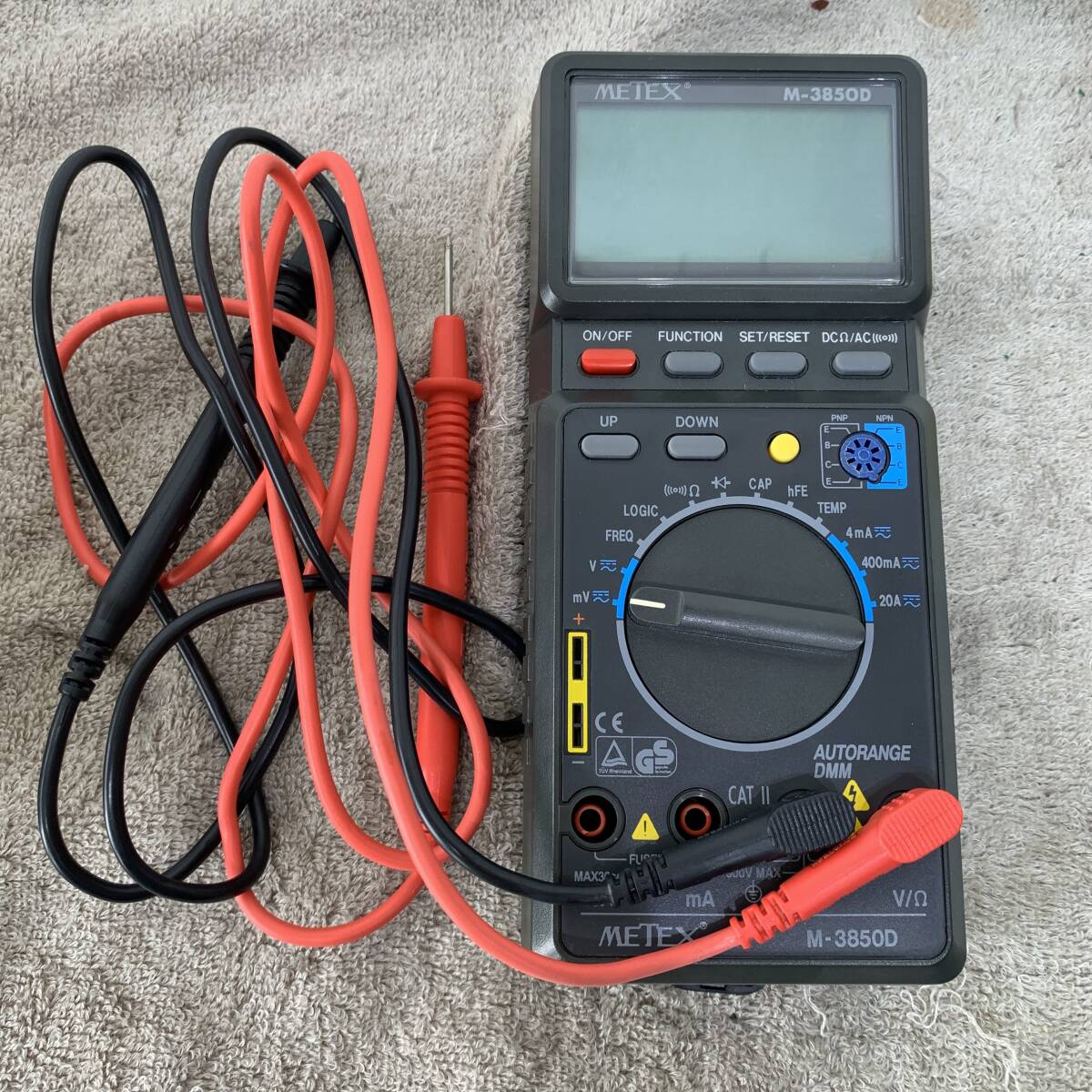 METEX M-3850D デジタルマルチメーター　XZ4043_画像2