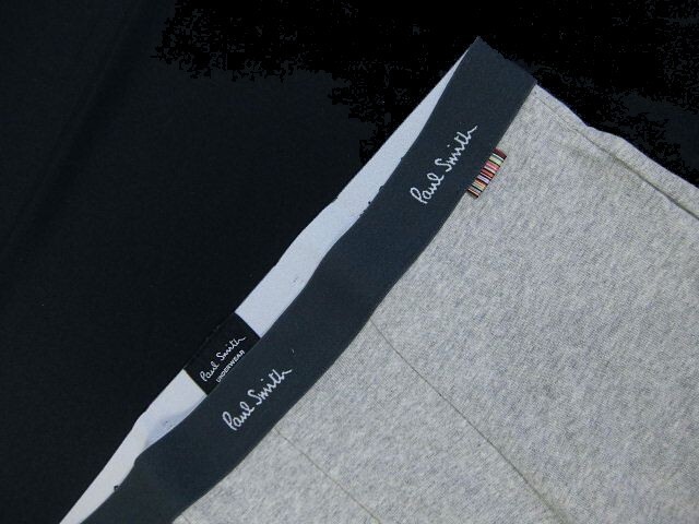 ★新品 定価合計7,260円 Paul Smith (ポールスミス) ショートボクサーパンツ 2点セット M グレー 下着 アンダーウエア ボクサーブリーフ★_画像5