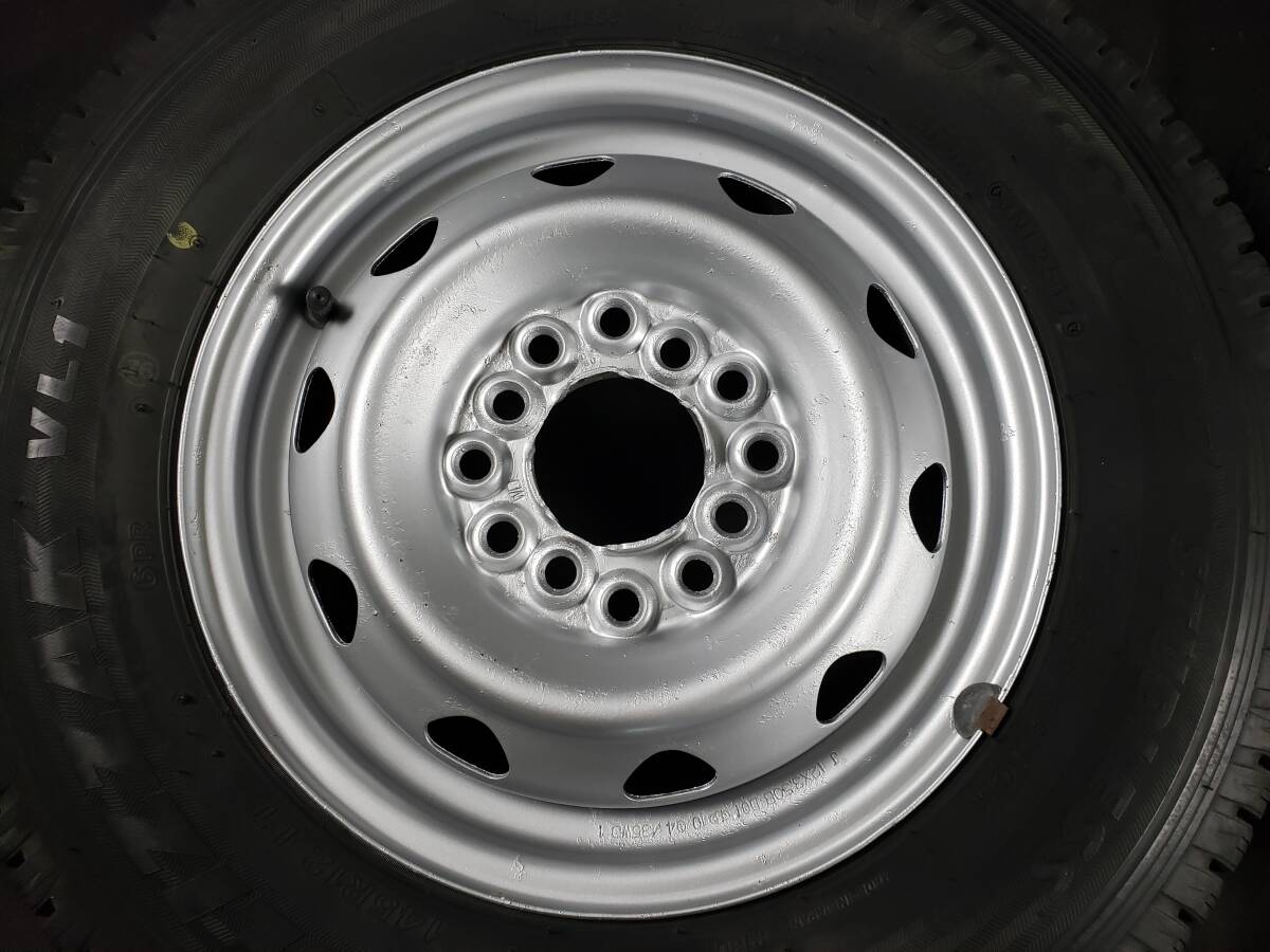 BRIDGESTONE BLIZZAK VL1 スタッドレス 145R12 6PRLT ハイゼット キャリー エブリィ ミニキャブ サンバー等 条件付き送料無料!!_画像2