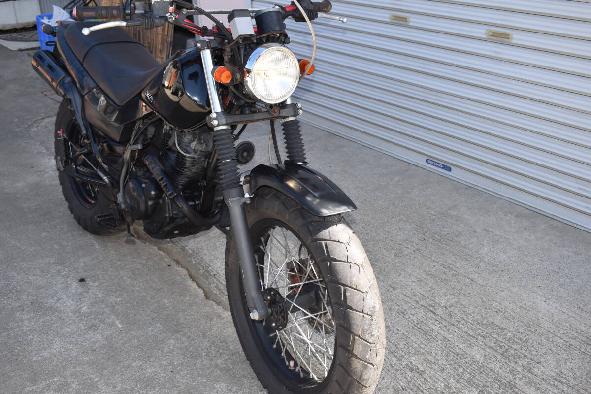 ヤマハ　TW２２５　DG09J 　希少ノーマル　実働　格安　売り切り　今回のみ！　TW　SR　レブル　CL　FTR　クラブマン　TR　セロー