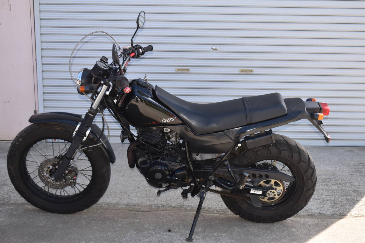 ヤマハ　TW２２５　DG09J 　希少ノーマル　実働　格安　売り切り　今回のみ！　TW　SR　レブル　CL　FTR　クラブマン　TR　セロー