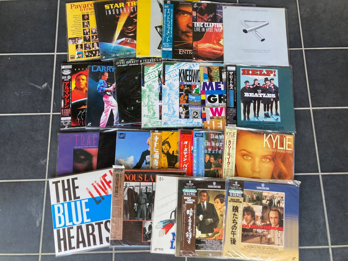 LD レーザーディスク ロック 映画 洋画 まとめて145枚セット LED ZEPPELIN / BLUE HEARTS / BOB DYLAN / BEATLES / DEEP PURPLE_画像3