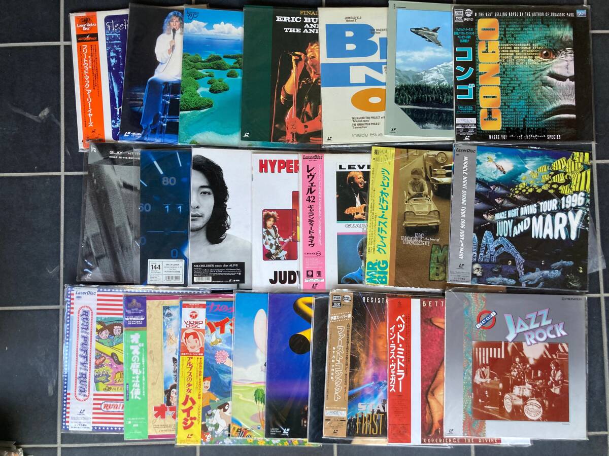LD レーザーディスク ロック 映画 洋画 まとめて145枚セット LED ZEPPELIN / BLUE HEARTS / BOB DYLAN / BEATLES / DEEP PURPLE_画像5