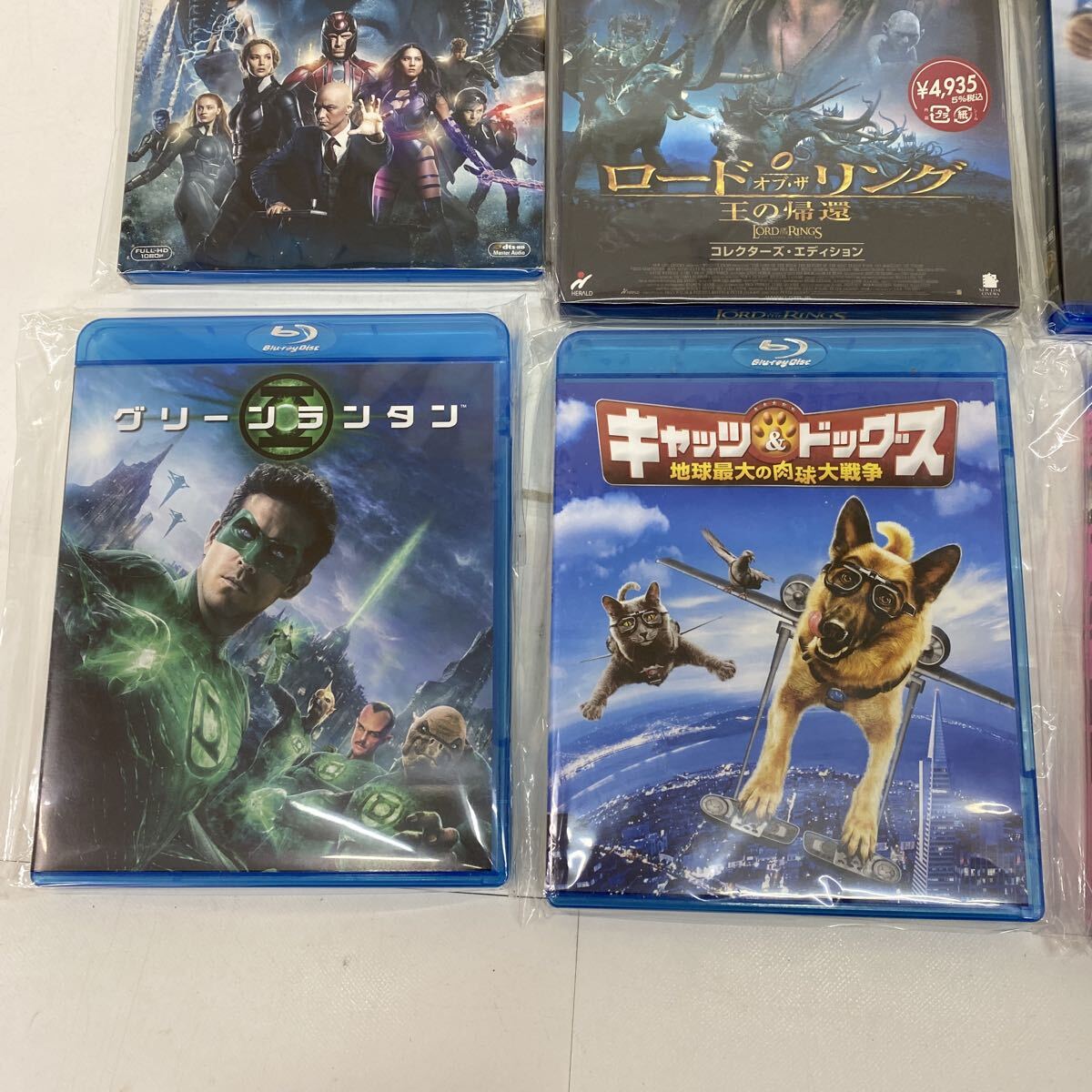 1015 未開封~中古 映画DVD まとめ売り Blu-ray 127時間/マンオブスティール/X-MEN/ロードオブザリング/グリーンランタン 現状品_画像5