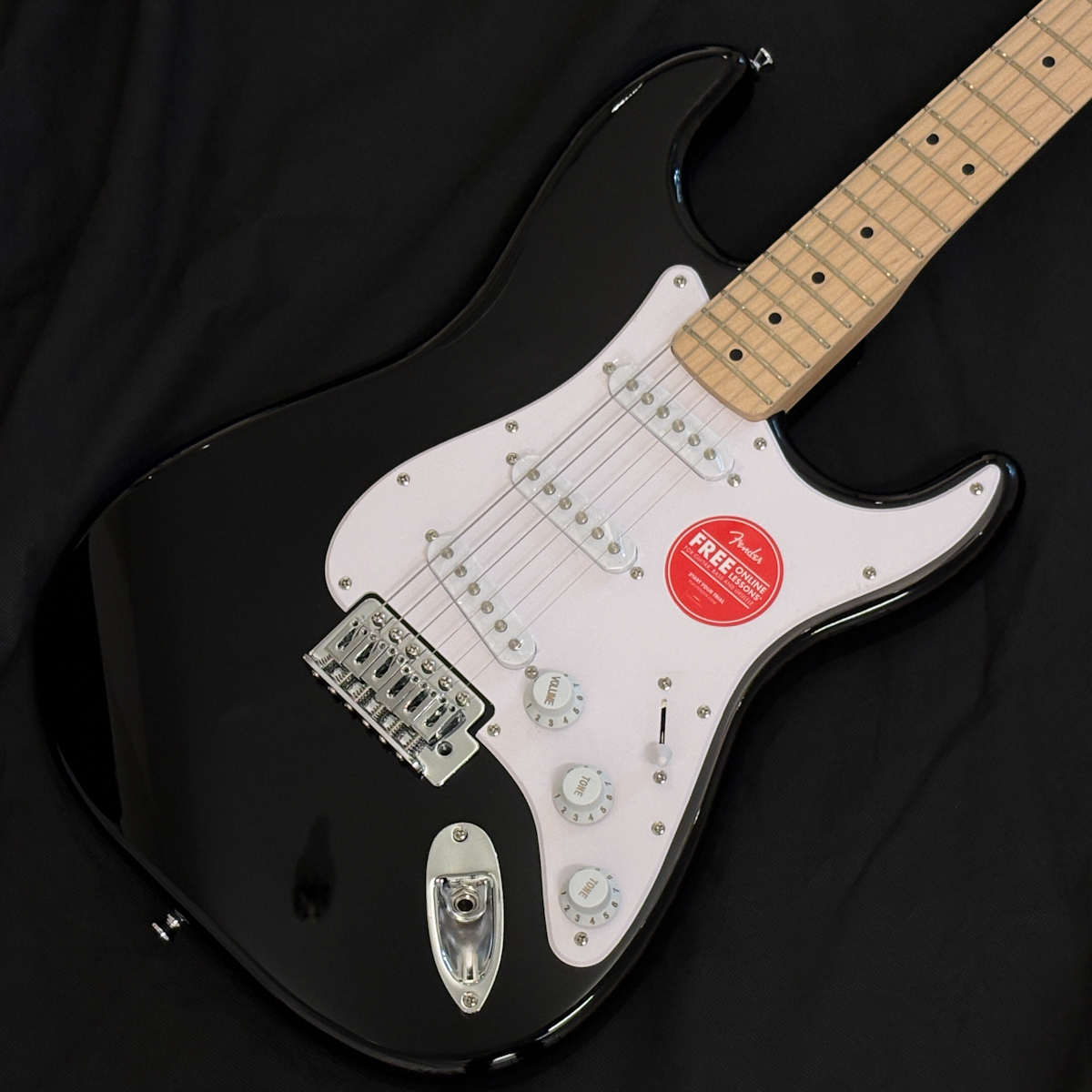 Squier by Fender Sonic Stratocaster MN BLK スクワイヤー ストラト ブラック_画像1