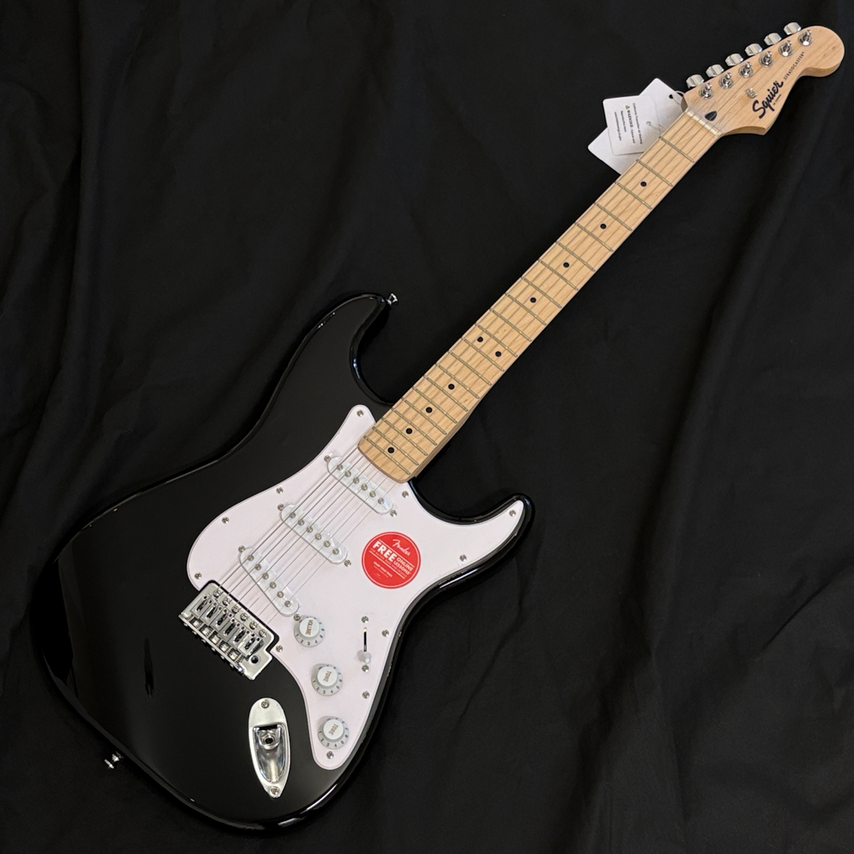 Squier by Fender Sonic Stratocaster MN BLK スクワイヤー ストラト ブラック_画像5