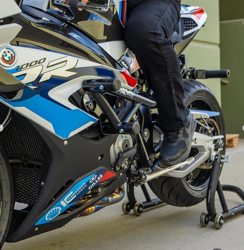 在庫あり カウル加工無 IMPAKTECH S1000RR/M1000RR (19-25) レースアーマー エンジンガード スライダー ジムカーナ ガード BMW_画像6