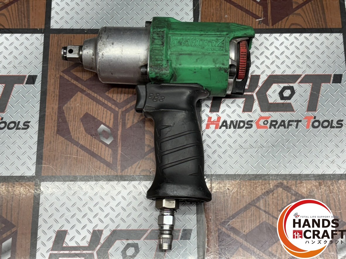 0 пустой .KUKEN KW-1600proZ воздушный ударный гайковерт 12.7 угол 100~350N*m корпус только [ б/у ]
