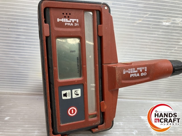 **[ б/у товар ] HILTI PRE3 вращение Laser уровнемер . свет контейнер *AC адаптер * аккумулятор есть Hill ti* не . правильный товар [ б/у ]