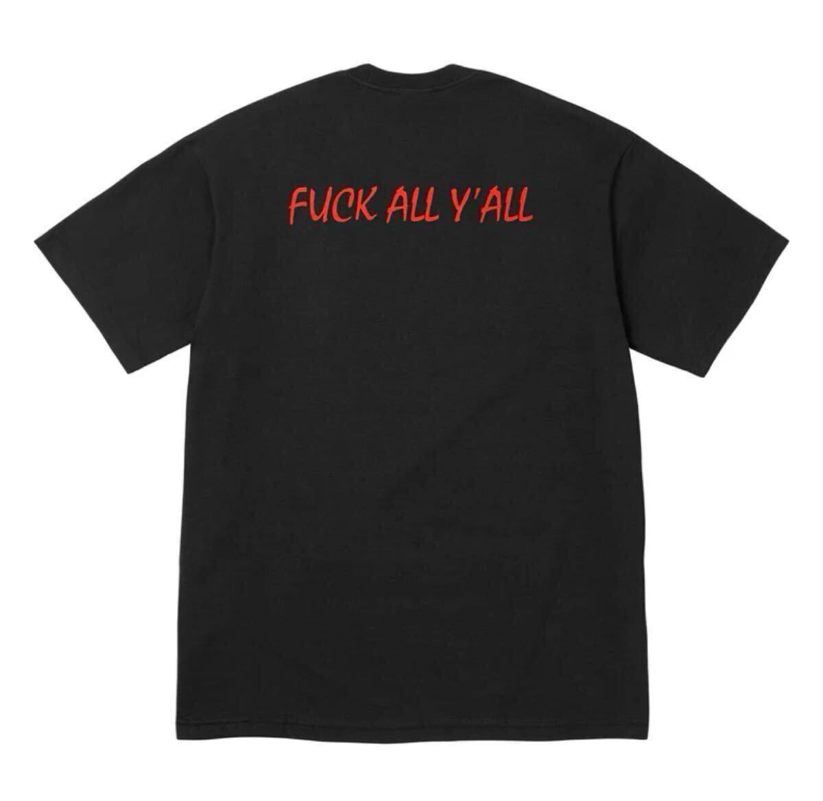 未使用 Sサイズ 25FW SUPREME Split Tee Black SMALL シュプリーム Tシャツ ボックスロゴ ステッカー付 _画像2