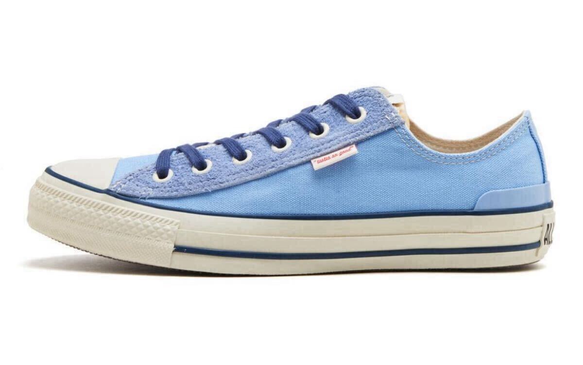 未使用 27.5cm CONVERSE ALL STAR OX BREAKFAST CLUB BLUE コンバース オールスター ブルー US 9 野村訓市_画像4