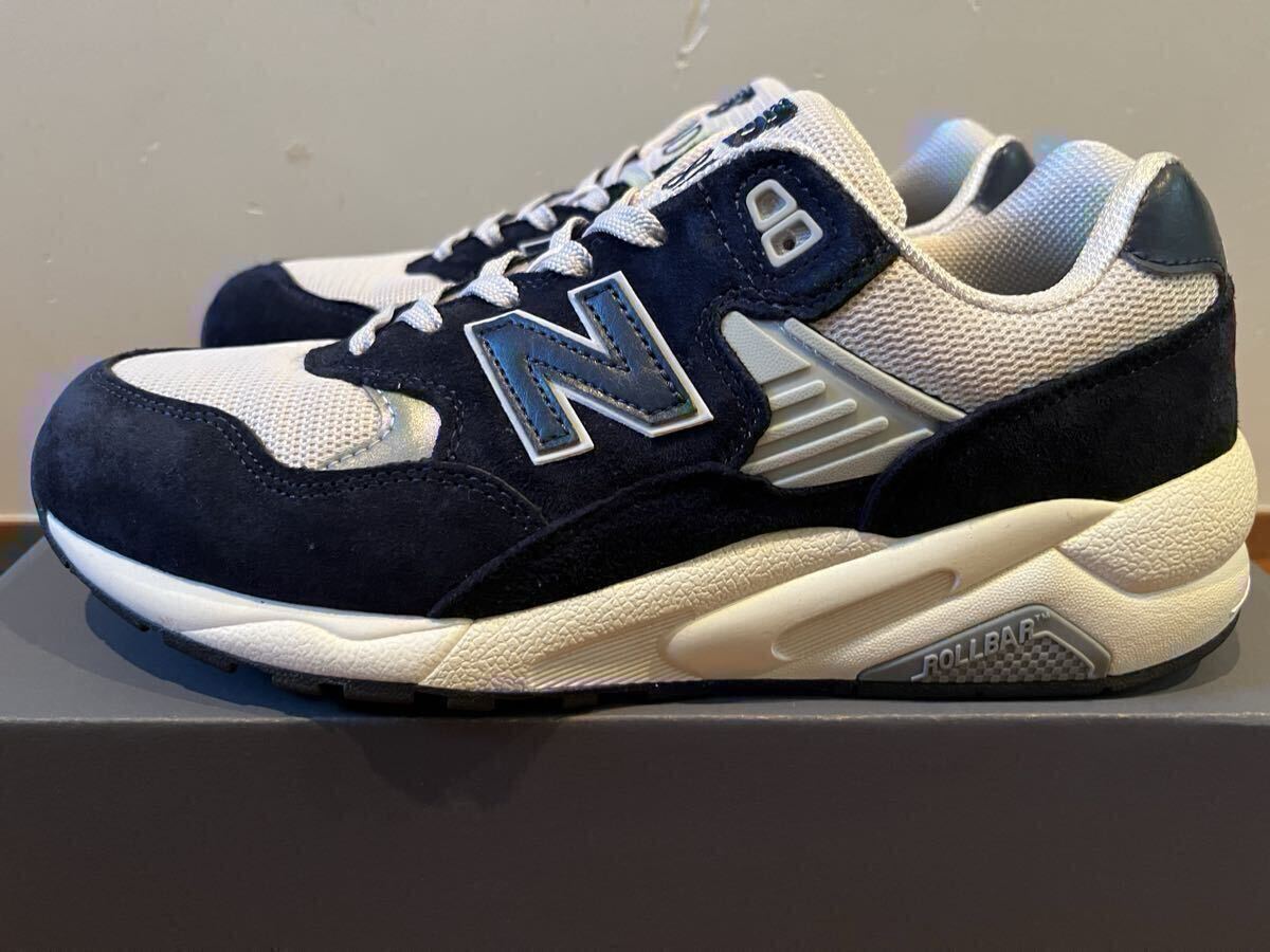 美品 27cm NEW BALANCE MT580 OG2 NAVY ニューバランス ネイビー US 9 990 991 992 993 996 998_画像3