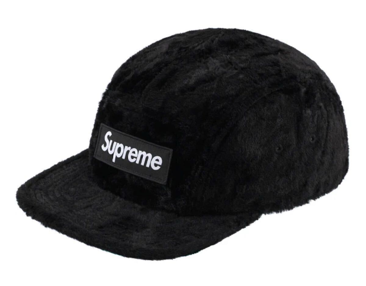 25SS SUPREME GOODENOUGH Crushed Rayon Pile Camp Cap シュプリーム グッドイナフ キャップ 藤原ヒロシ ボックスロゴ ステッカー付_画像1