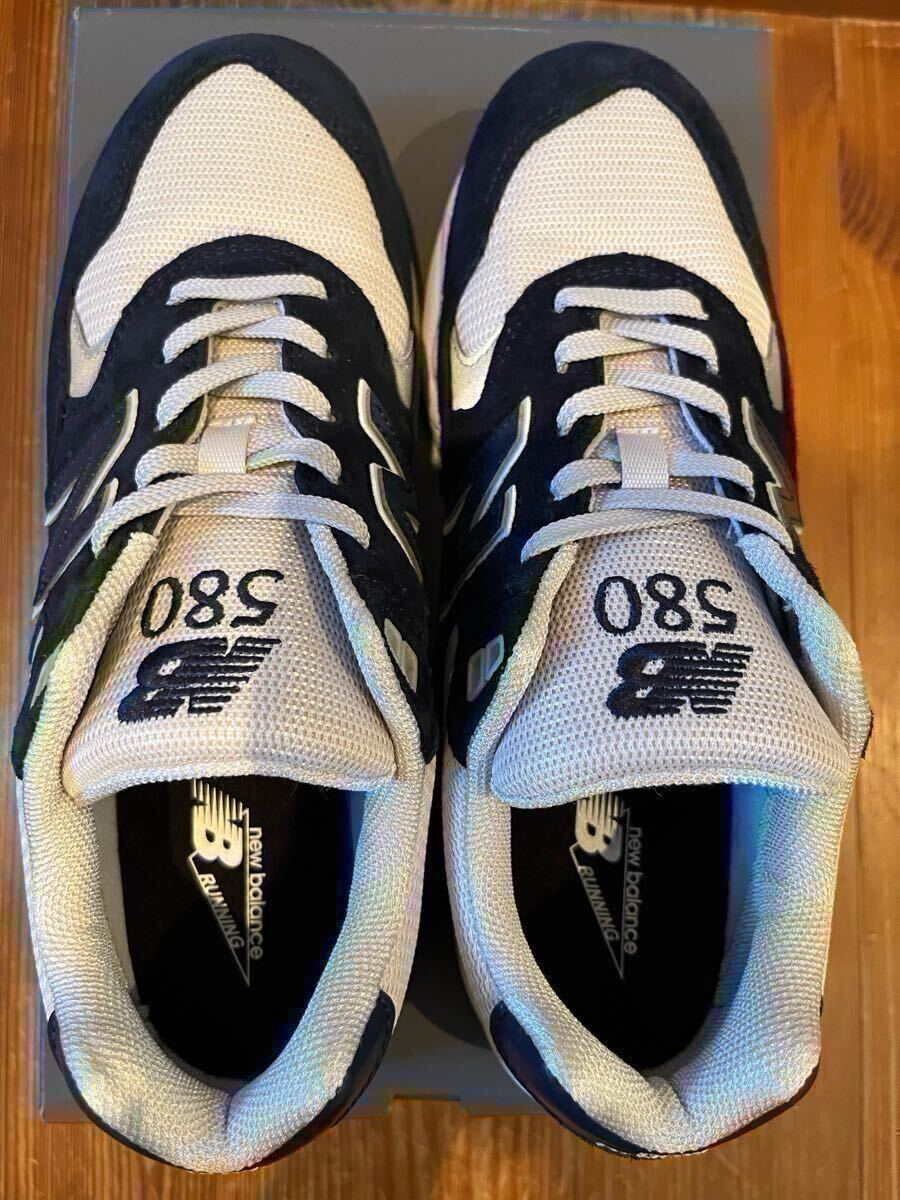 美品 27cm NEW BALANCE MT580 OG2 NAVY ニューバランス ネイビー US 9 990 991 992 993 996 998_画像5